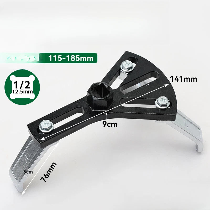 Adjustable Fuel Tank Cover Removal Tool for Various Vehicles