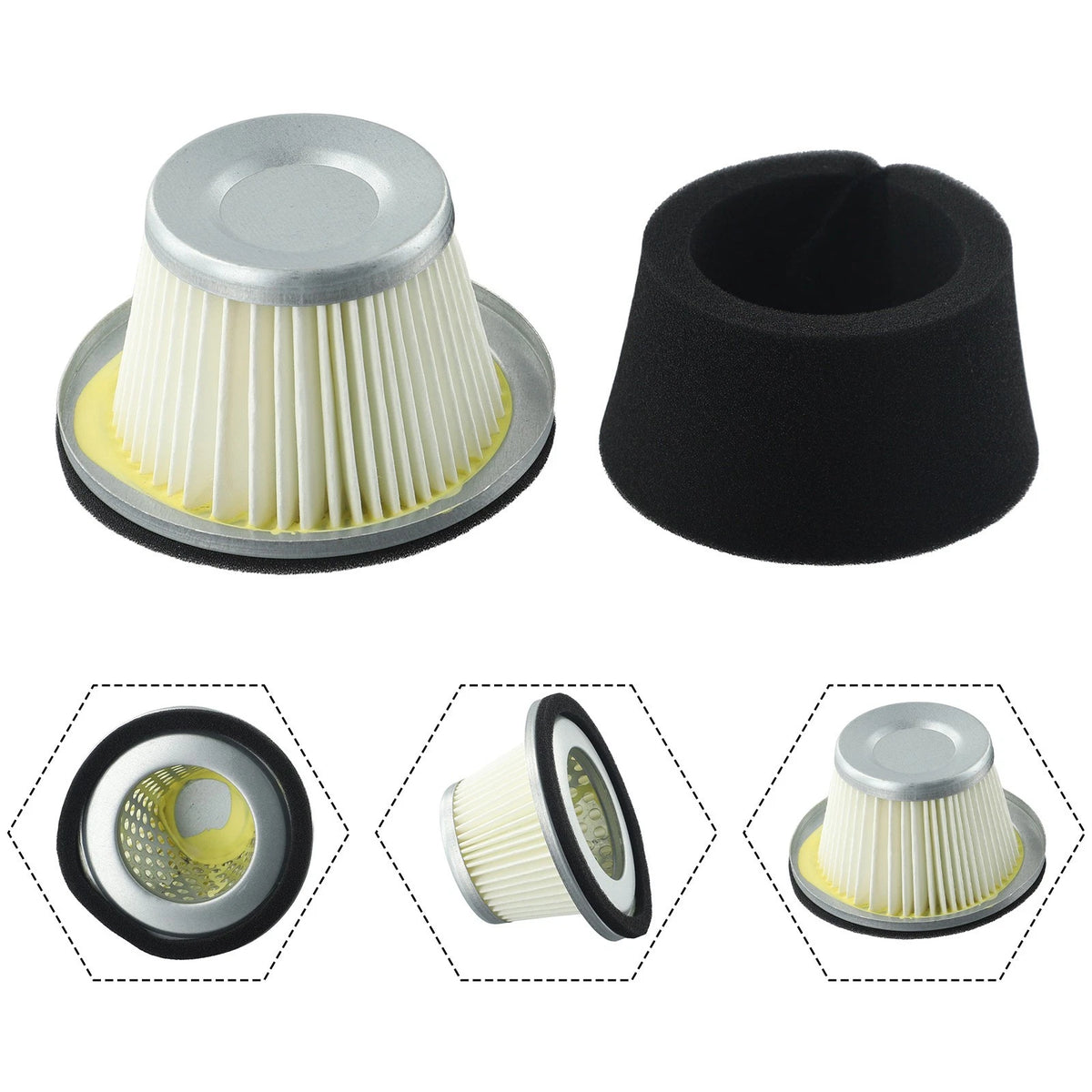 Air Filter and PreFilter for EY22 EY20 Engines (5Hp) Replacement