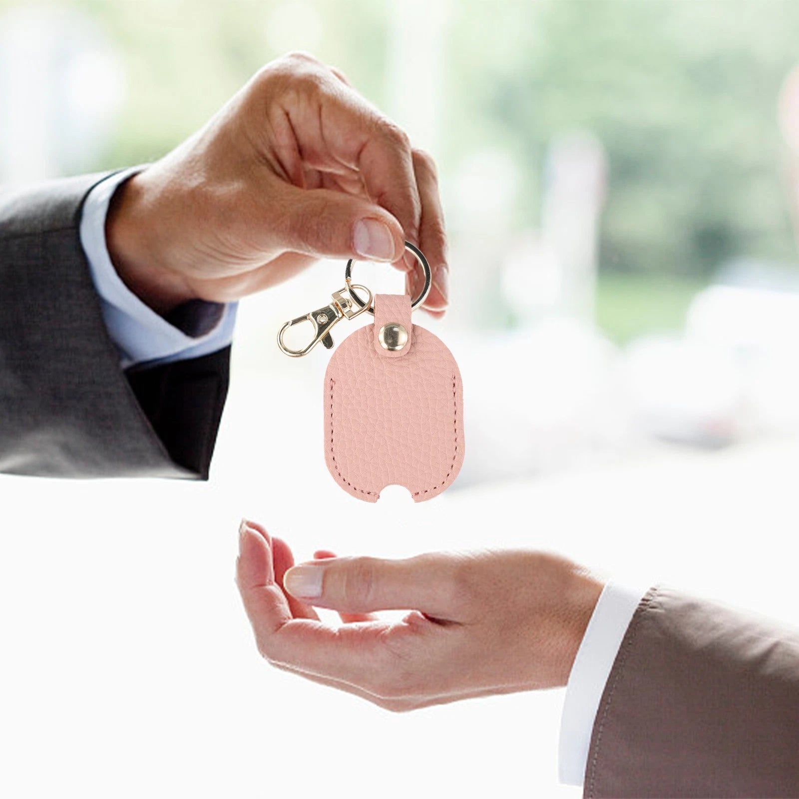 Set of 2 Keychains for Key Protection