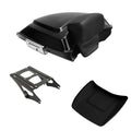 Black Razor Trunk Backrest Mounting Rack for Harley Street Glide (2014–2026)