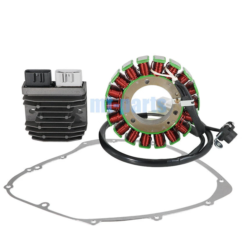 Stator Coil, Regulator Rectifier, Gasket for Yamaha XVS1300A (2007–2009)