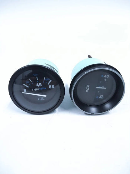 Oil Pressure Gauge + AMP Gauge for Teleflex (30180)