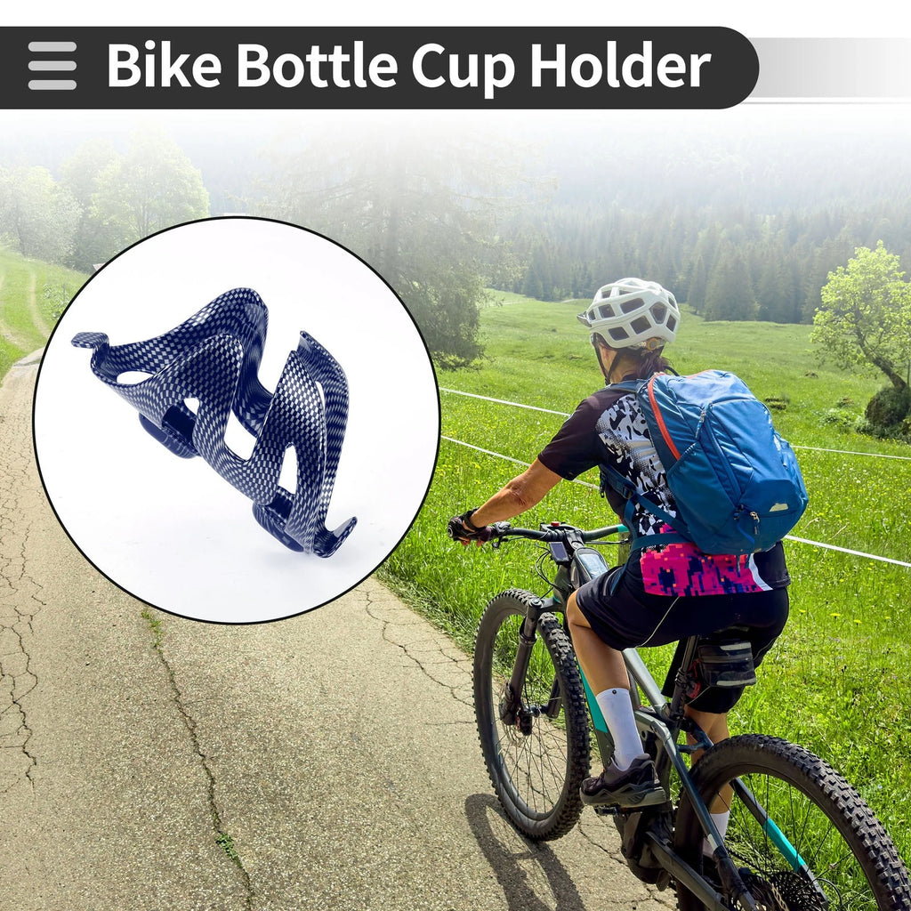 Bike Bottle Cup Holder Cage Rack Lightweight Durable ABS for All Bikes (Universal)