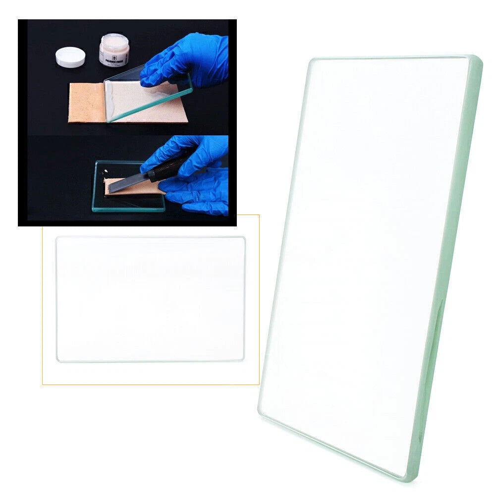 Leather Craft Glass Slicker Burnisher Tool for Automotive Use