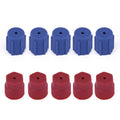 10Pcs AC System Charging Port Cap for Car