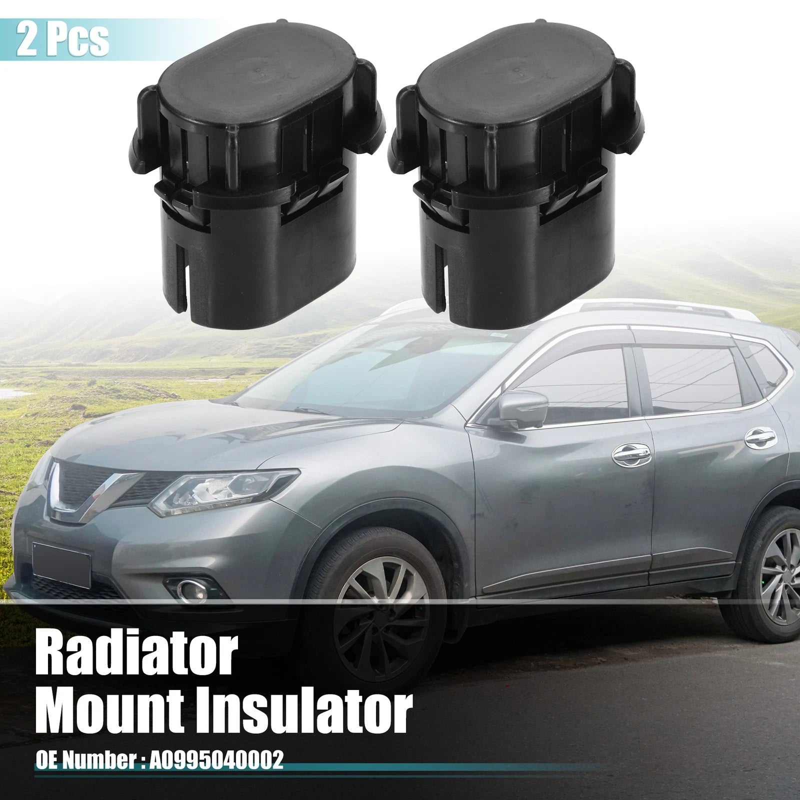 2pcs Radiator Mount Insulator for Mercedes ML63 AMG (2007–2014)
