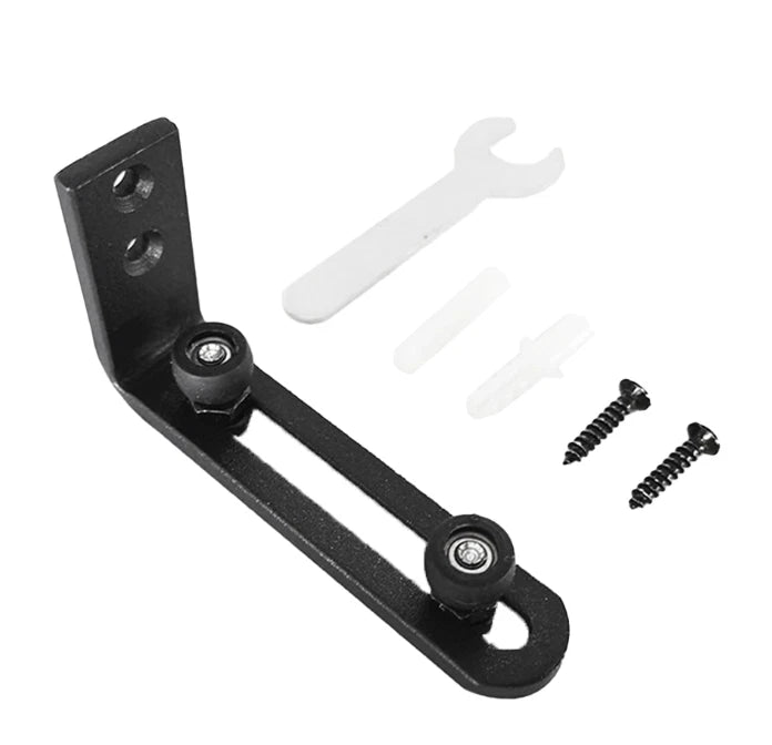 Dual Wheel Adjustable Barn Door Hardware for Smooth Functionality