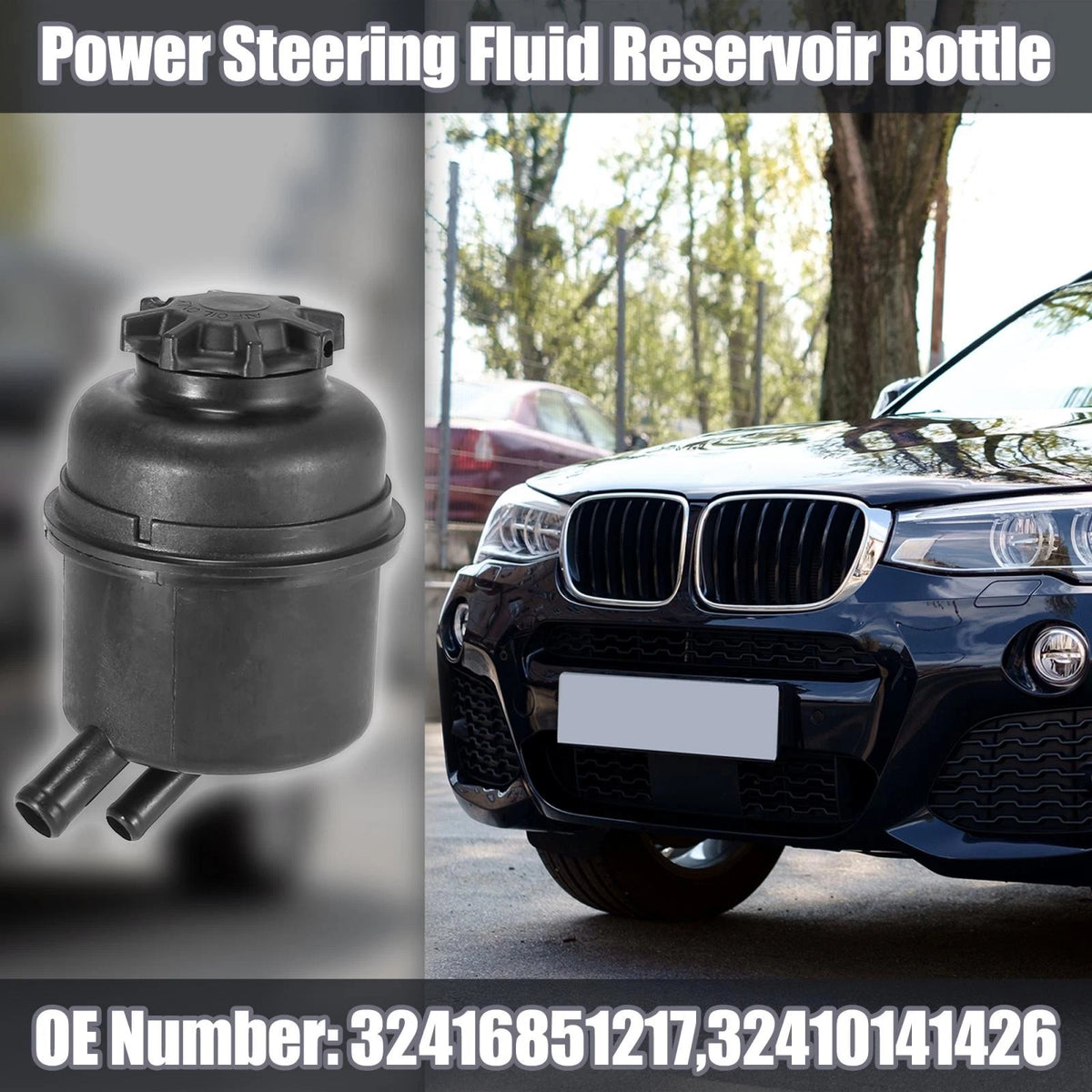 Power Steering Reservoir Replacement for BMW 335i 325i 128i 330i (2007–2013)