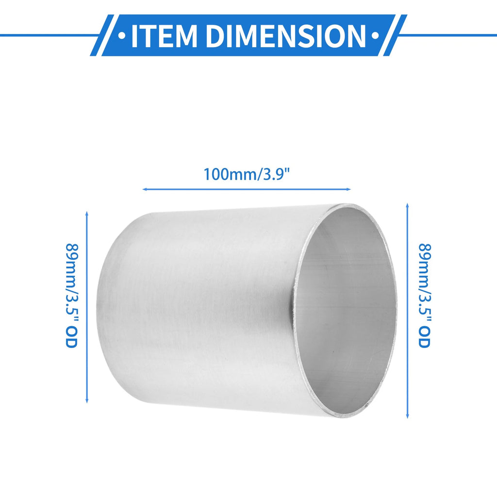 Intercooler Pipe 89mm/3.5" OD for 100mm 3.9" Length