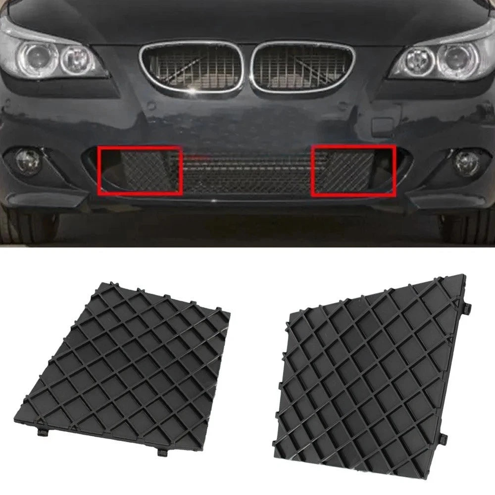 Front Bumper Cover Lower Mesh Grill Trim for BMW E60 E61 M Sport (2004–2010)