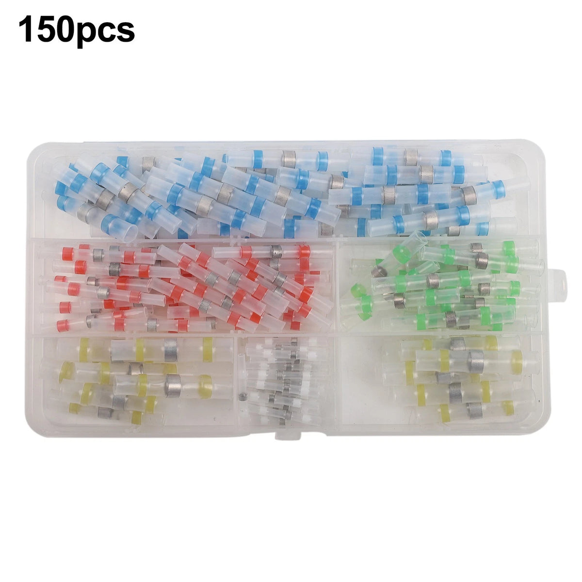 150PCS Waterproof Heat Shrink Terminal Block Set for Secure Wiring