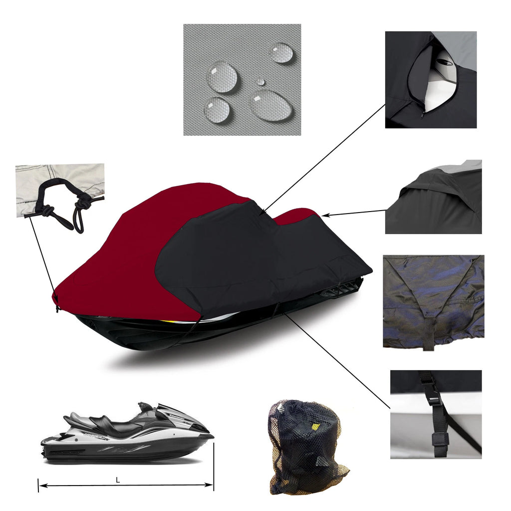 Heavy Duty Storage Cover for Sea Doo GTX 3-Seater (1996–2003)