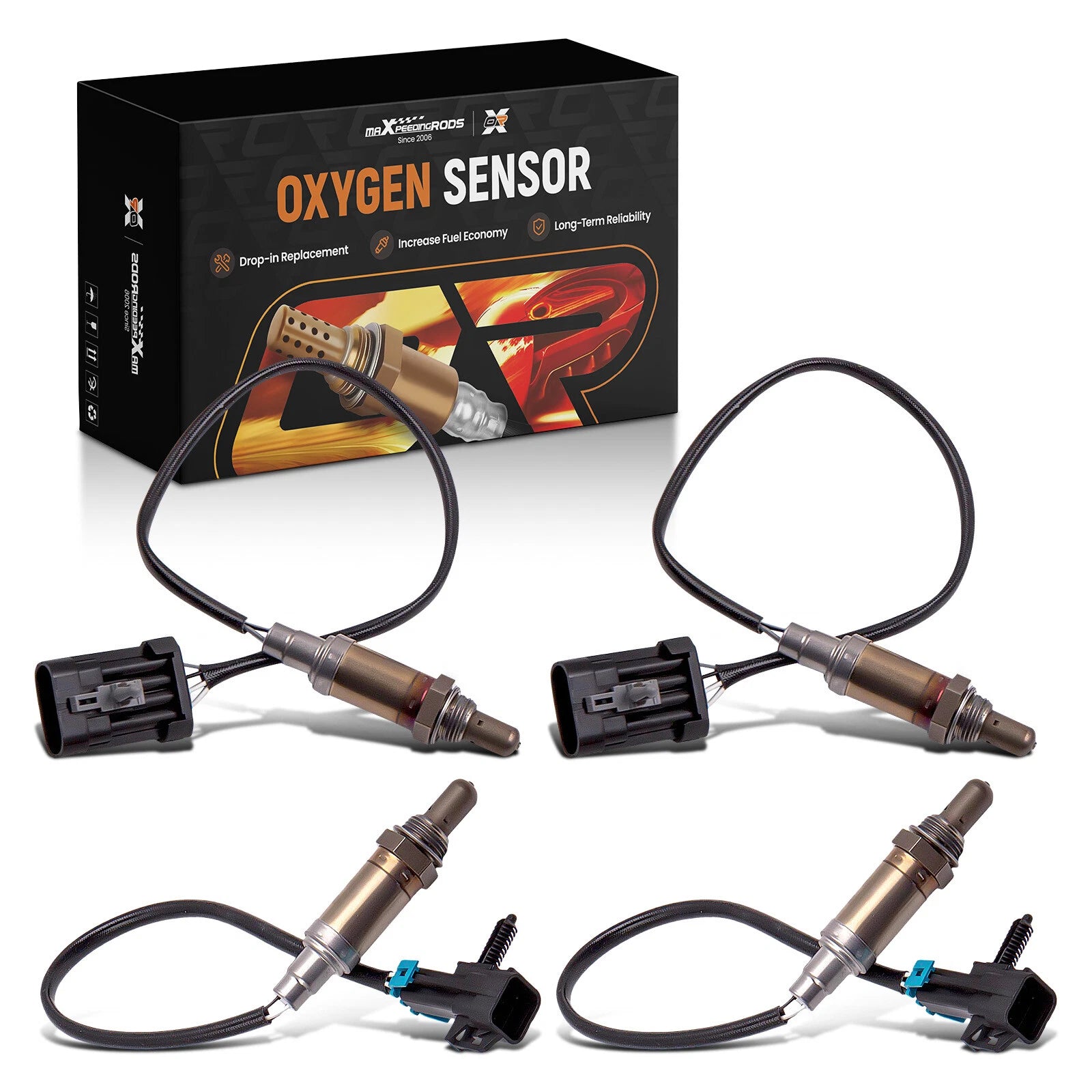 4x O2 Oxygen Sensor for Chevy Silverado GMC 1500 (1996–2002)