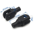 Footpeg Footrest Adapter for Harley FXBB FXBR FXBRS FXLR (2018–2023)