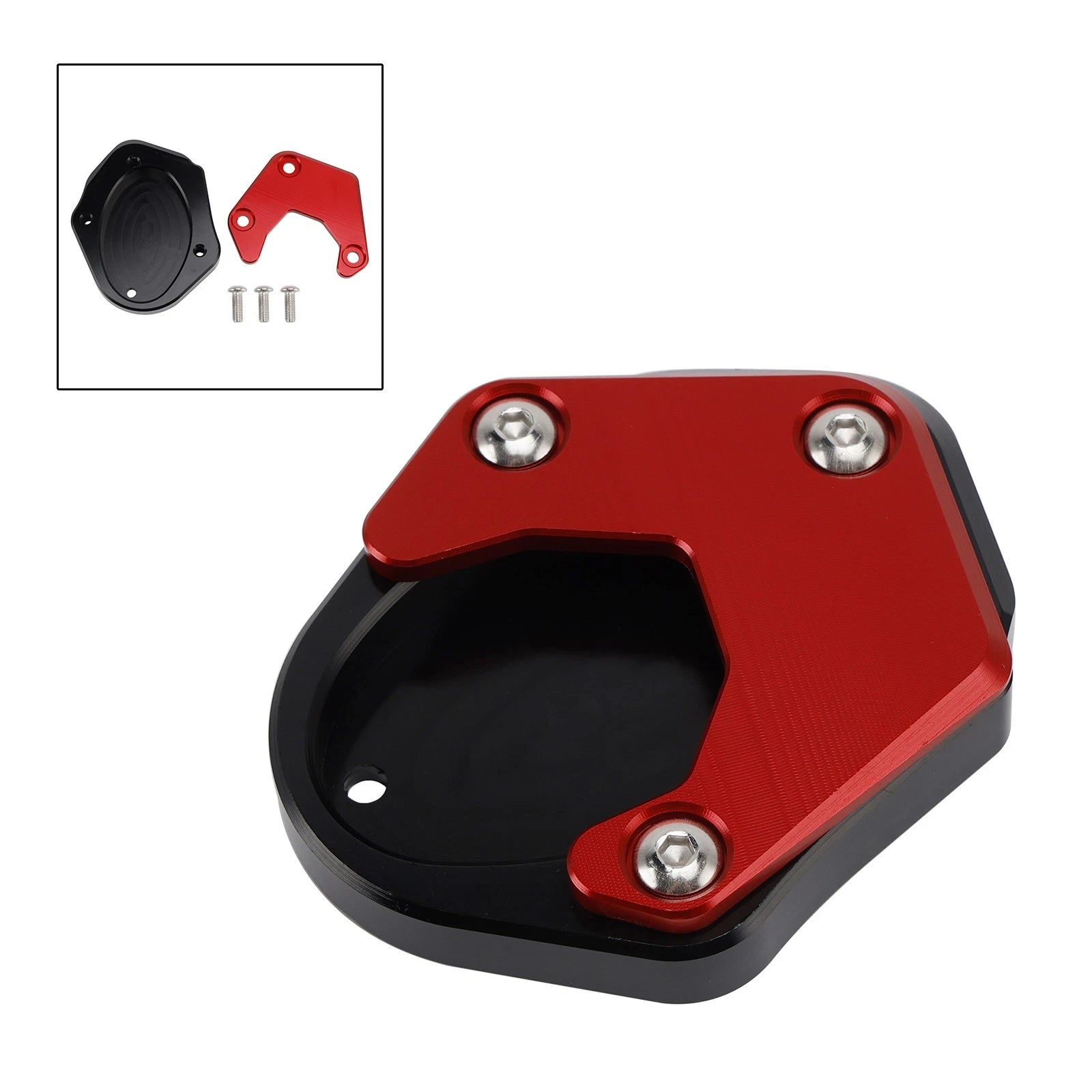 CNC Side Stand Extension Kickstand Pad for Kawasaki KLX 230 (2021–2023)