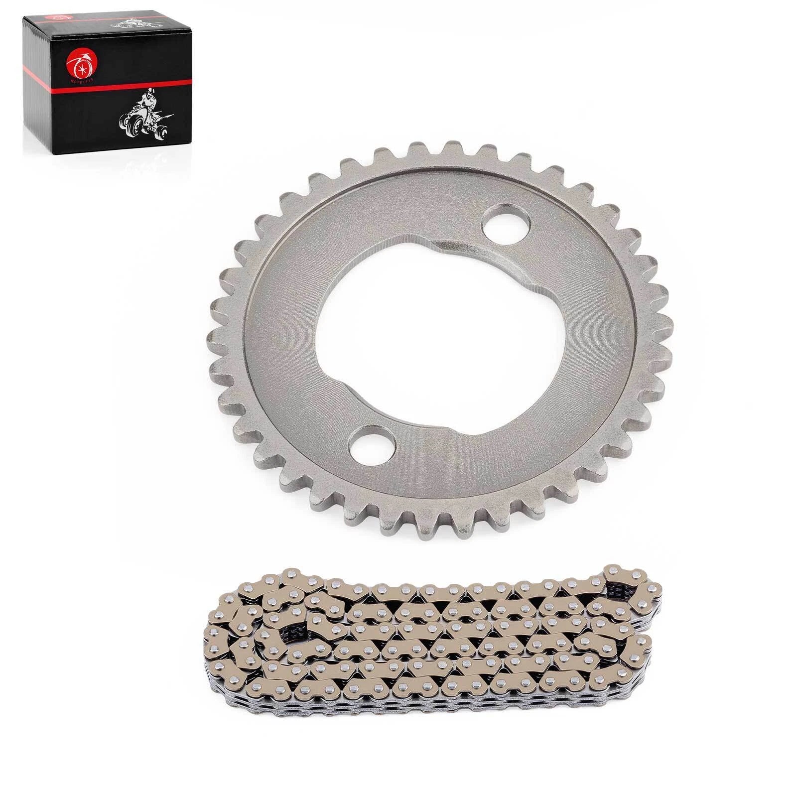 Cam Timing Chain & 38T Cam Shaft Sprocket for Honda Fourtrax 300 (TRX300, TRX300FW)