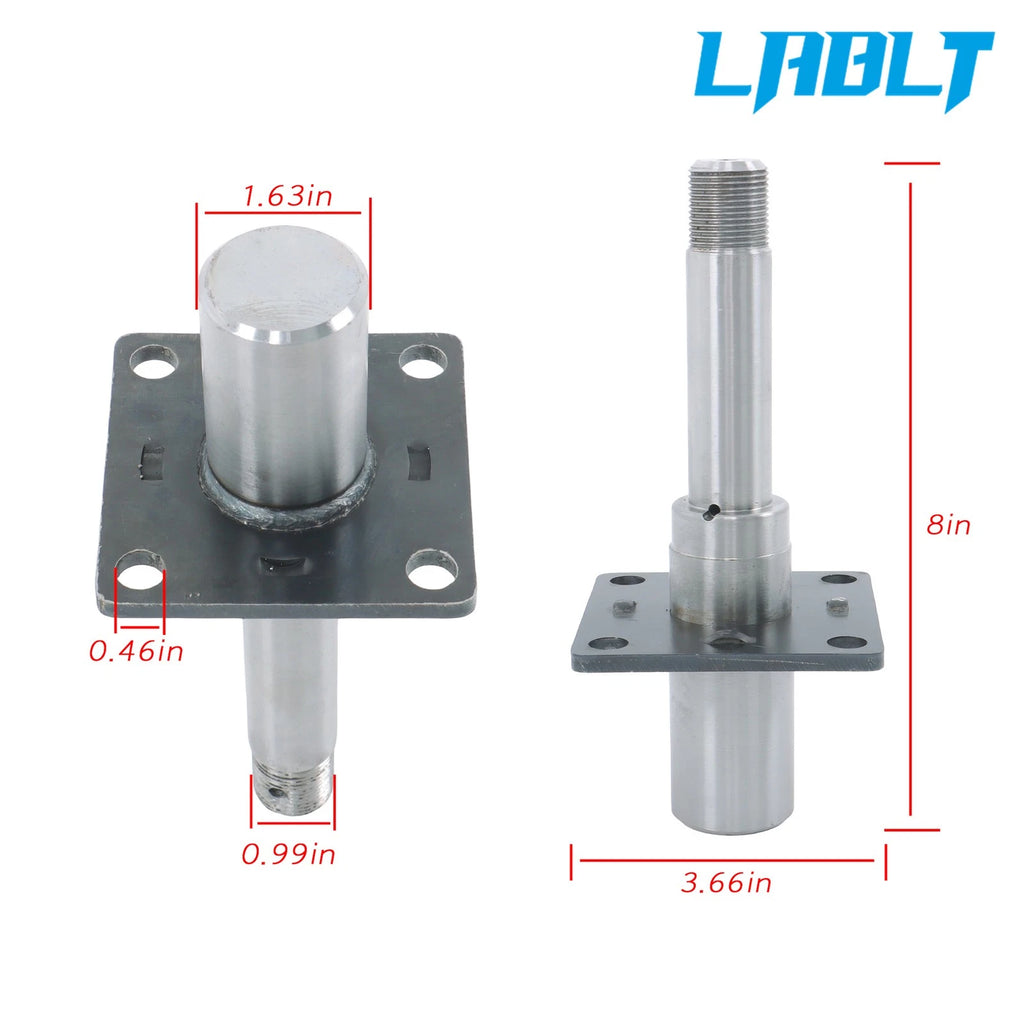 Set of 2 Round Spindle BT16 for (2000 lbs)