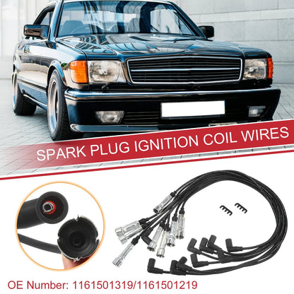 Spark Plug Wire Ignition Coil Cable Set for Mercedes-Benz 380SE (1970–1981)