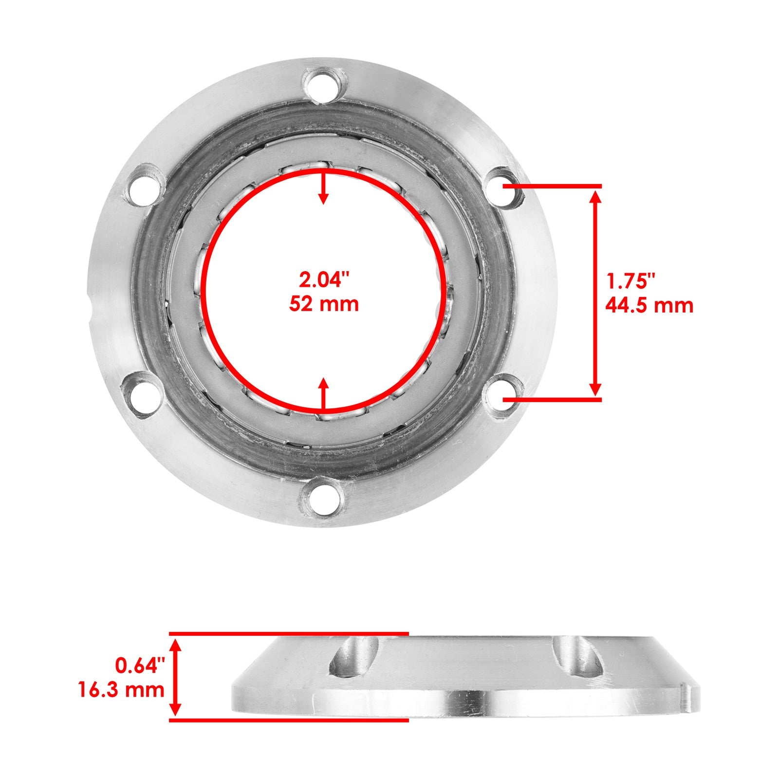 One Way Starter Clutch Bearing Replacement for Honda TRX500FM Foreman (2005–2011)