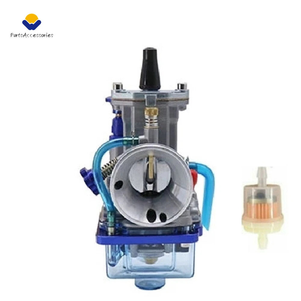 PWK34 34mm Carburetor & Air Filter for Suzuki RM 125 250 370 500 (1975–2001)