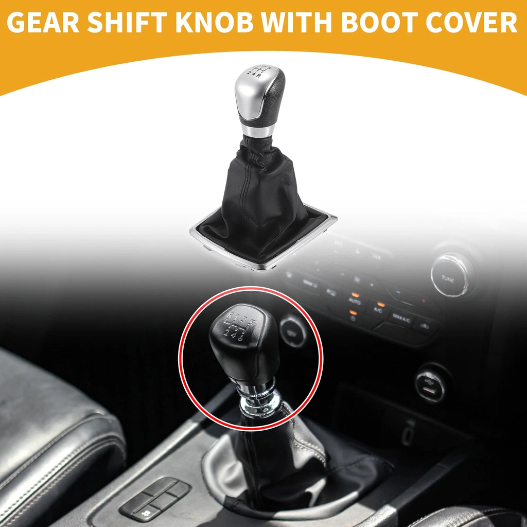 5 Speed Gear Shifter Knob with Cover for Ford MK2 (2005–2008)