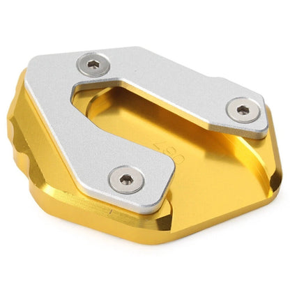 Side Stand Pad Extension for Yamaha MT09 Tracer (2015–2017) CNC Gold