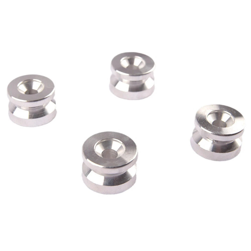 4X Motorcycle Luggage Storage Box Bushing Pad Quick Release Trunk Buckle