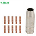 Metal MB15 MIG Consumables Kit for Multiple Size Options (06mm 08mm 10mm)