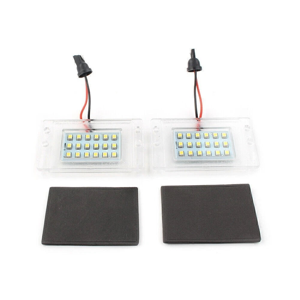 2X Error Free 18LED License Plate Light for Volvo 855 (1993–1997) V70 (1997–2000)