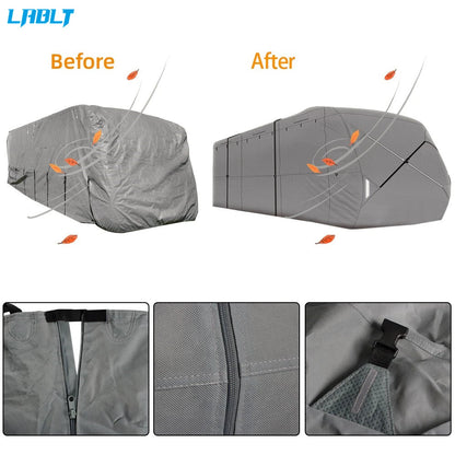 4-Ply Waterproof RV Cover for Class A Travel Trailer (2020–2022)