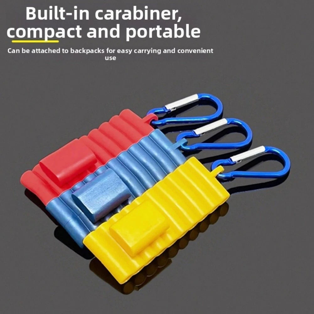 Tool Bit Storage Strip PVC 22 Holes for 1/4 in Shank Compatibility