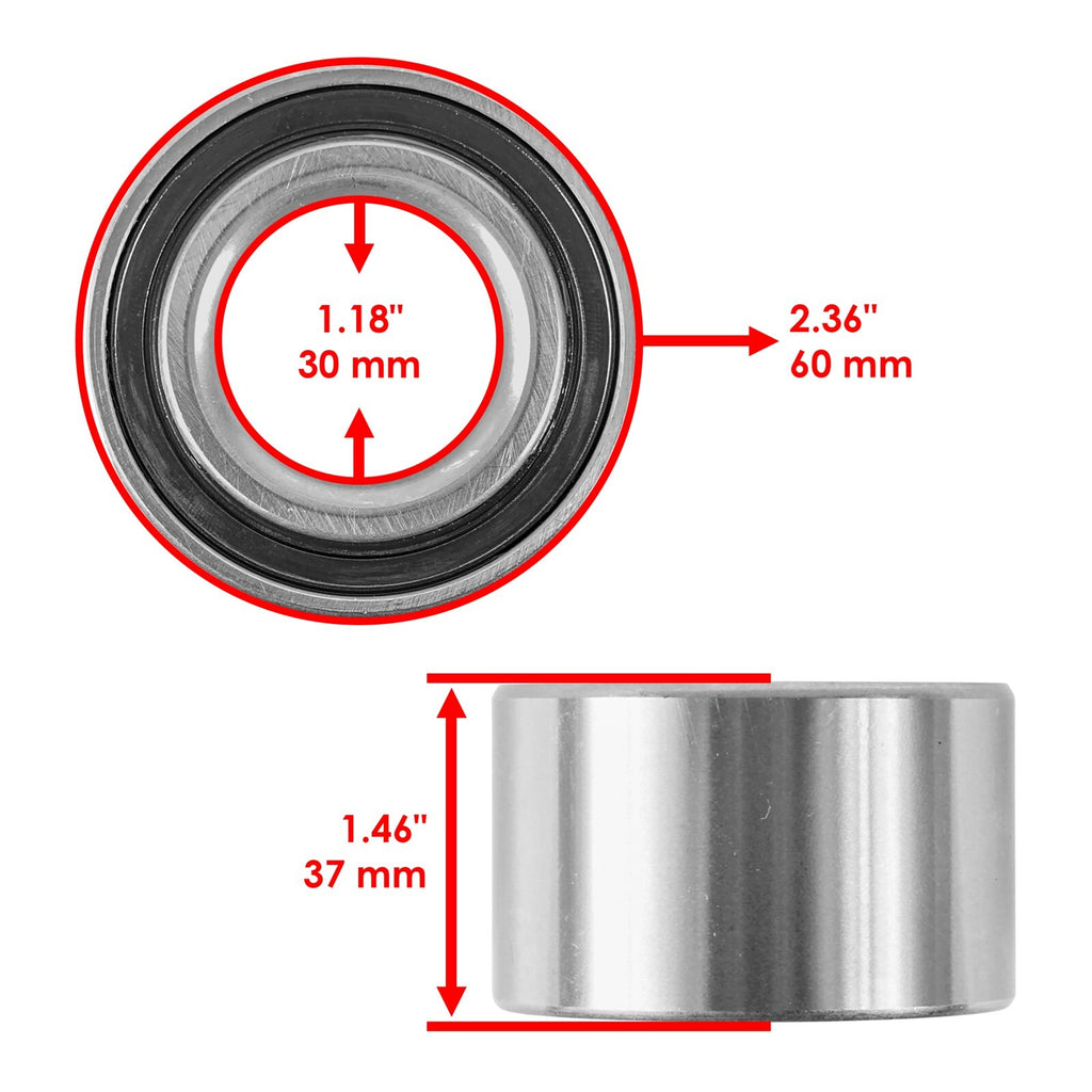 Front Left Knuckle Bearing and Circlip for Can-Am Defender MAX HD10 (2018–2026)