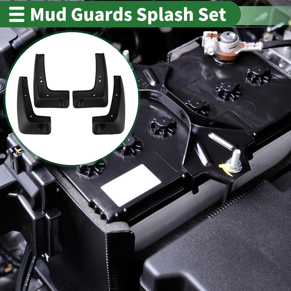 Mud Flaps Splash Guards for Kia KX5 (2016–2021) W/ Mount Accessories