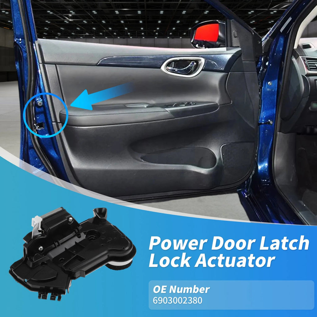 Power Door Lock Actuator Front Right Side for Toyota Sienna (2015–2025)