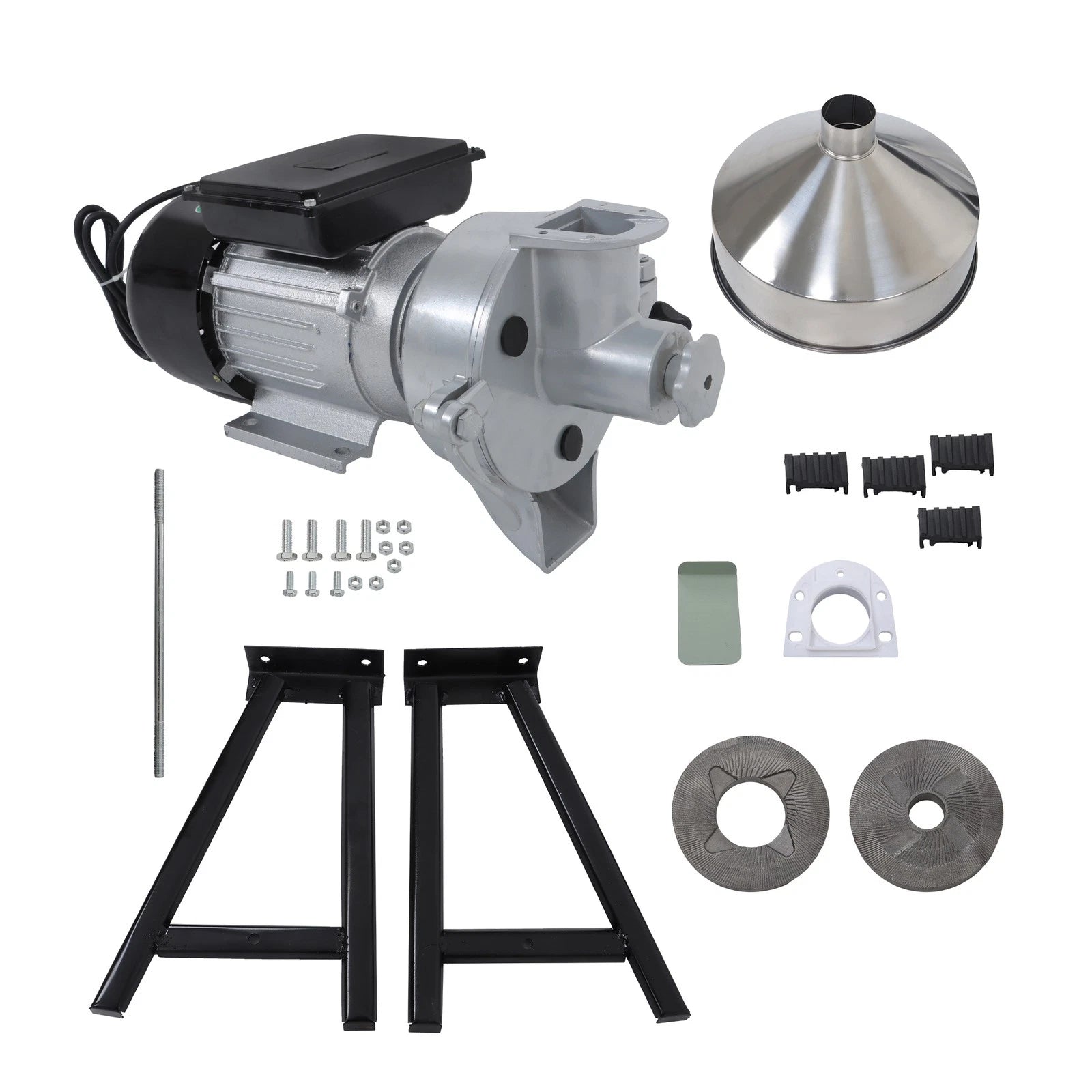 Electric Grain Mill Grinder for Corn Wheat Cereal (110V)