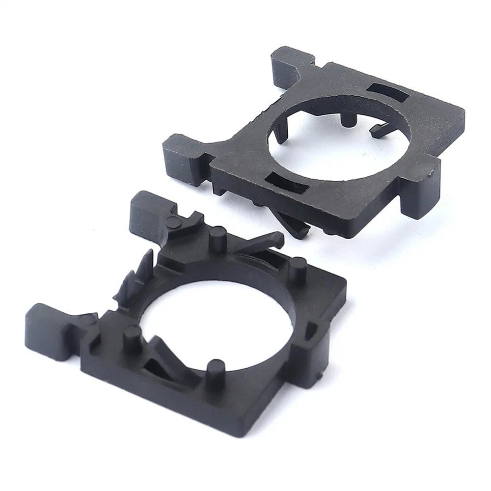 2X H7 Headlight Adapter Base for Ford Focus Fiesta Mondeo