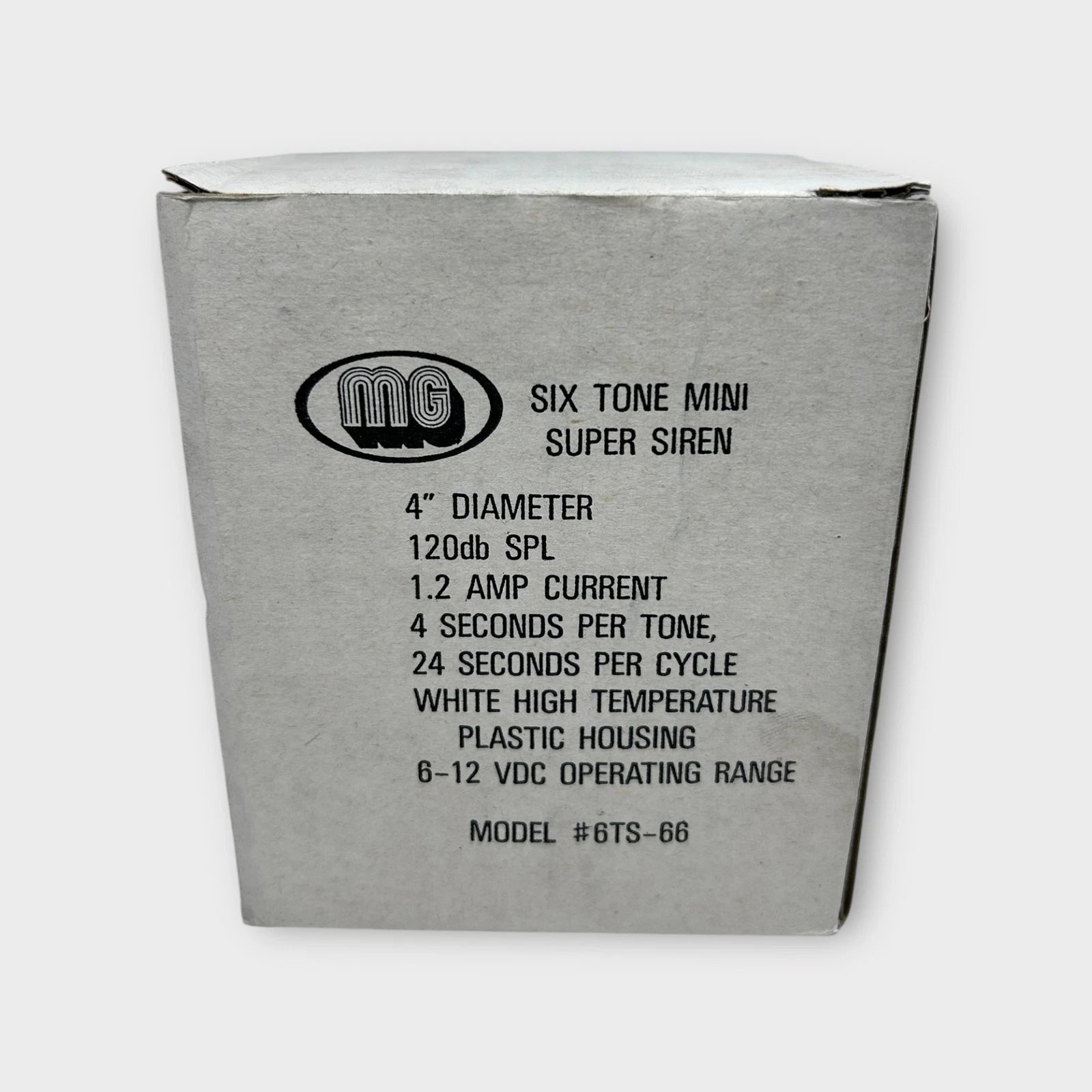 Six Tone Mini Super Siren for MG Electronics (6TS-66)