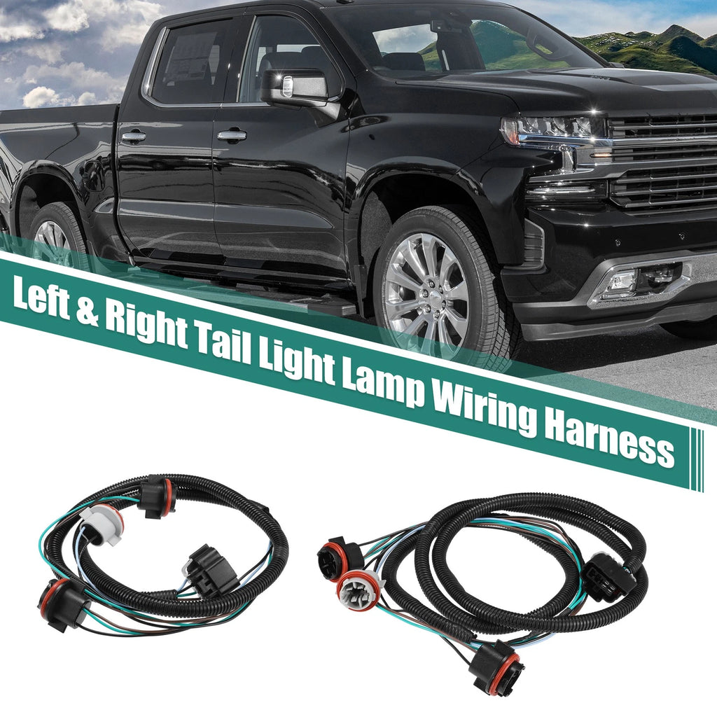Tail Light Wiring Harness Pair Replacement for Chevrolet Silverado 1500 (2012–2013)