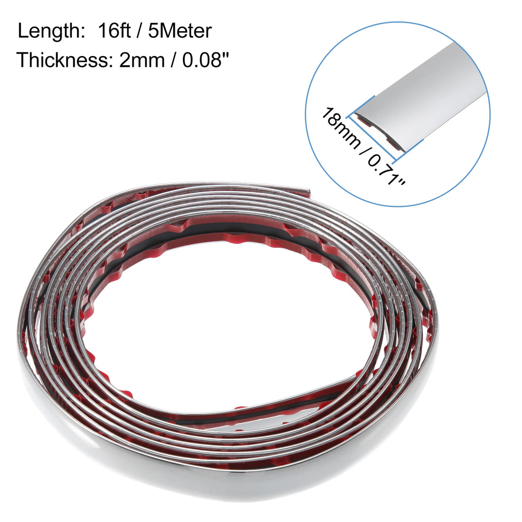 18mm Wide Bumper Protector Strip for Auto Trim (16ft)