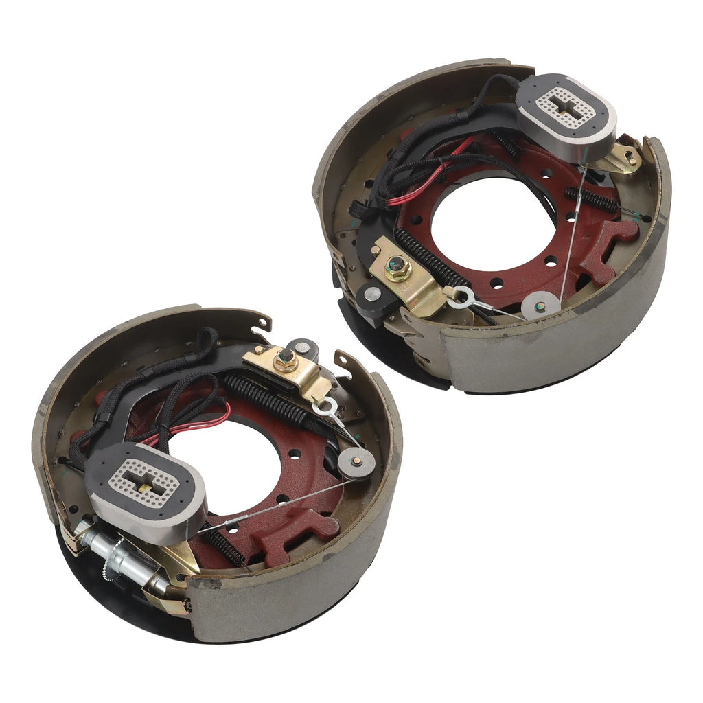 2pc Electric Backing Plate for Trailer Brake 8K-10K lbs (Left+Right)