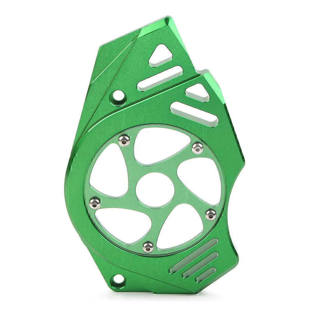 Front Chain Sprocket Cover Guard for Kawasaki ER6N ER6F (2006–2017) Green