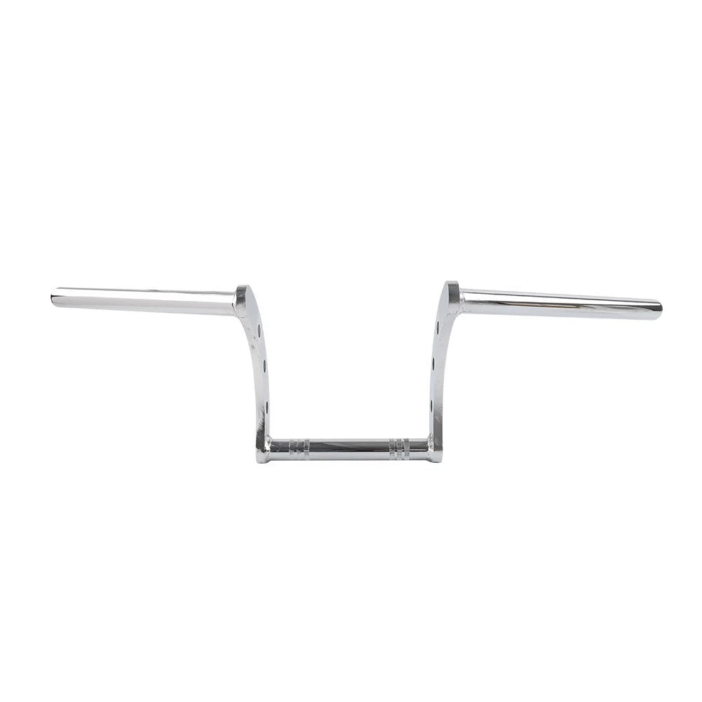 7/8" Chrome Z Bar Drag Handlebars for Harley Chopper Bobber