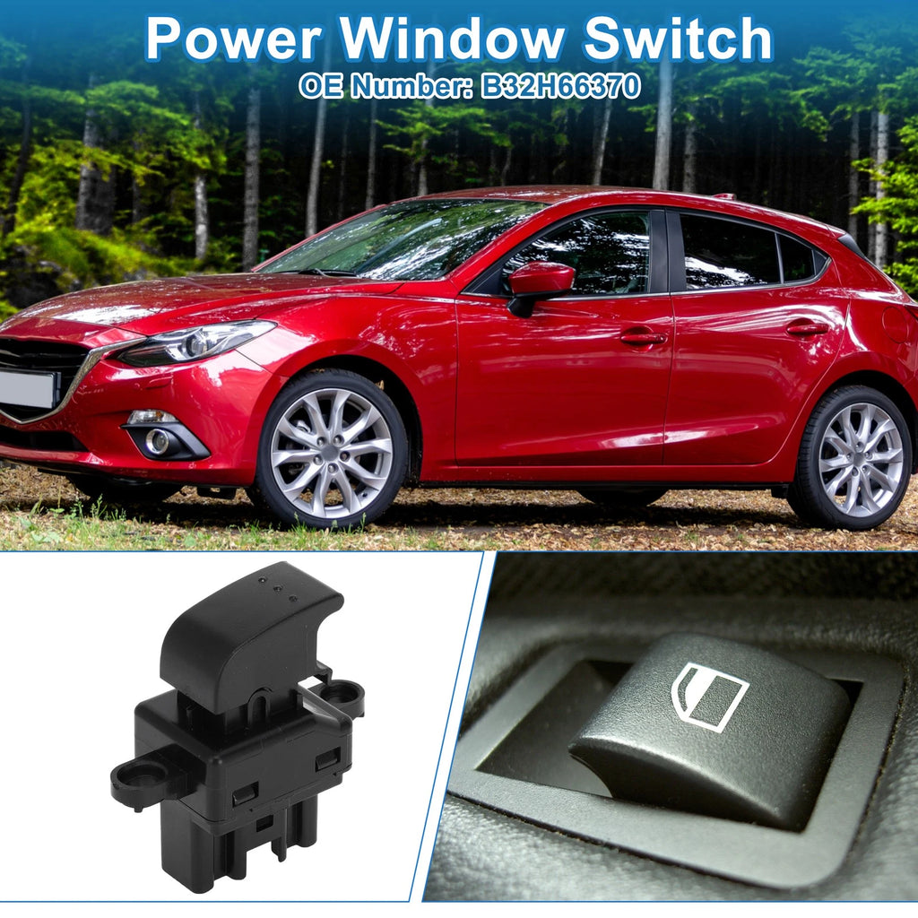Power Window Switch Rear Left Side for Mazda 3 (2004–2009)