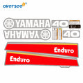 Sticker Kit for Yamaha 40HP 2T Outboard (Anti-UV, Not Fade)