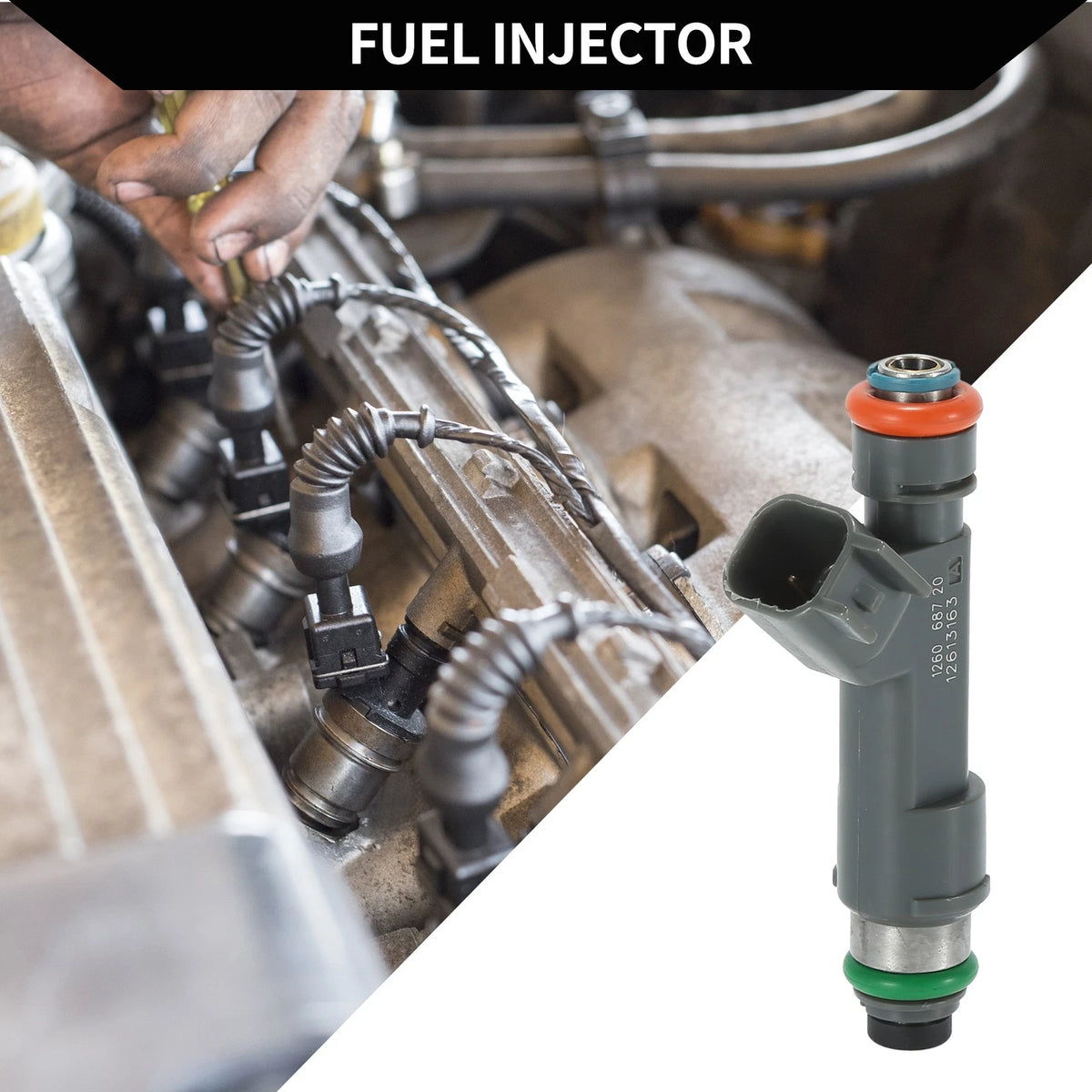 Fuel Injector Replacement for Chevrolet Malibu LS LT LTZ 2008–2012 (2.4L)
