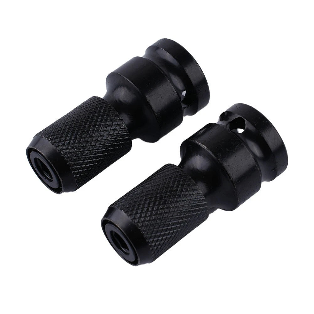 2pc 12" Drive to 14" Hex Socket Adapter for Ratchet Wrench