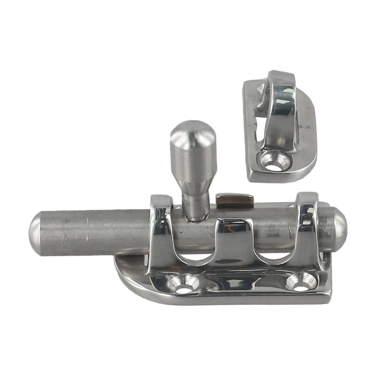 60mm Stainless Steel Boat Door Lock Latch Slide Bolt Clasp