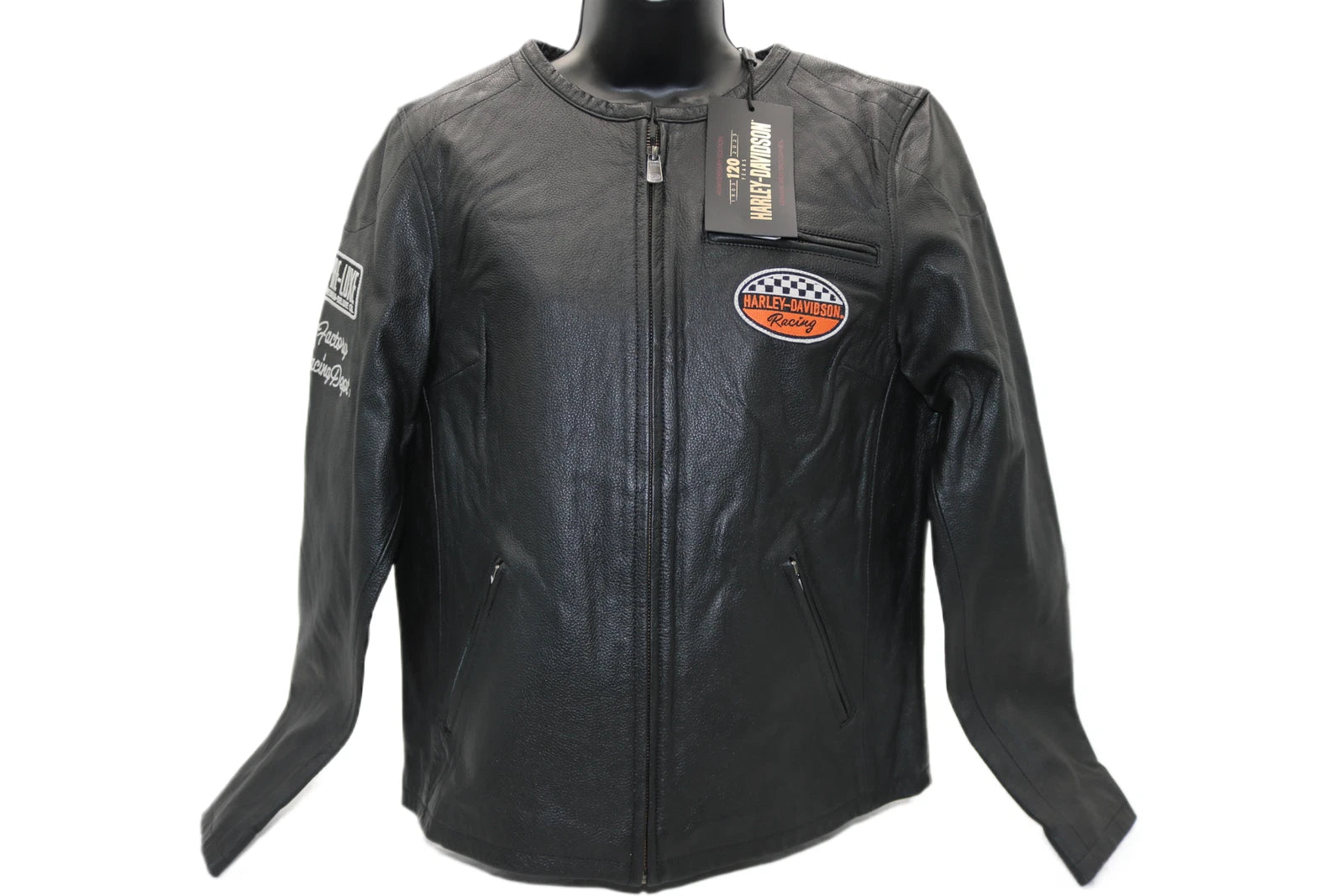 Leather Jacket for Harley-Davidson (120th Anniversary, Large)