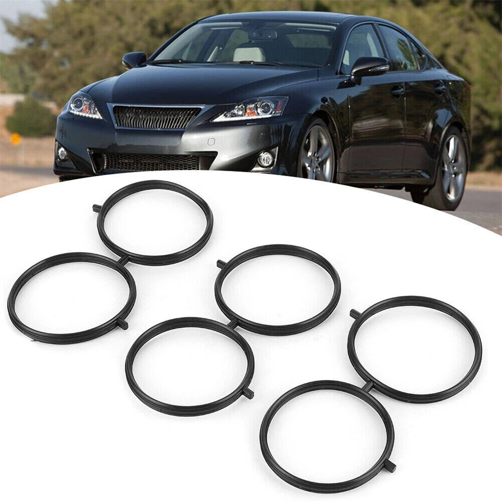 3Pcs Intake Plenum Gasket Set For 2006-2012 Lexus IS250 17176-31050, 1717631050