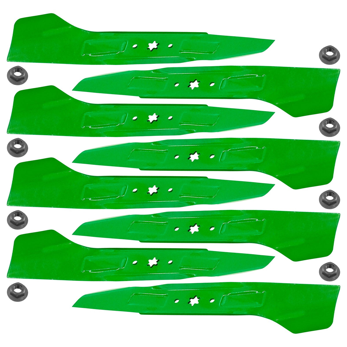 42 in Deck Blade with Nut Replacement for Cub Cadet LTX1040 LTX1042 (42)